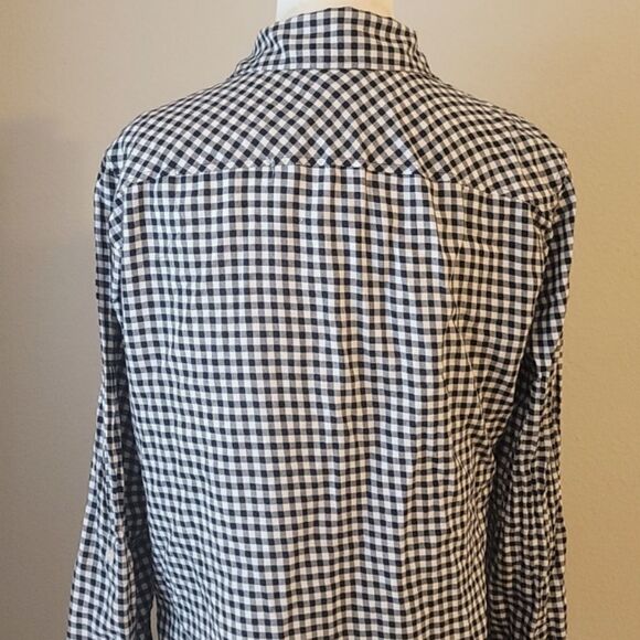 Talbots plaid shirt size medium - Picture 4 of 11